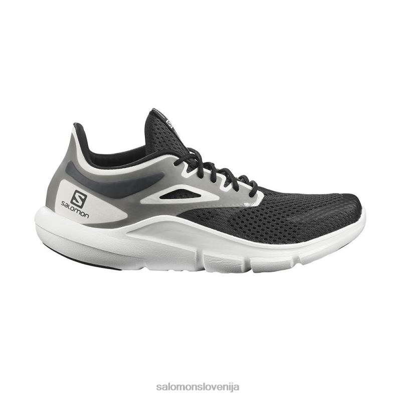 VZTX63041 Salomon črnobela napovedati 2 cestni tekaški čevelj wht-black-wht