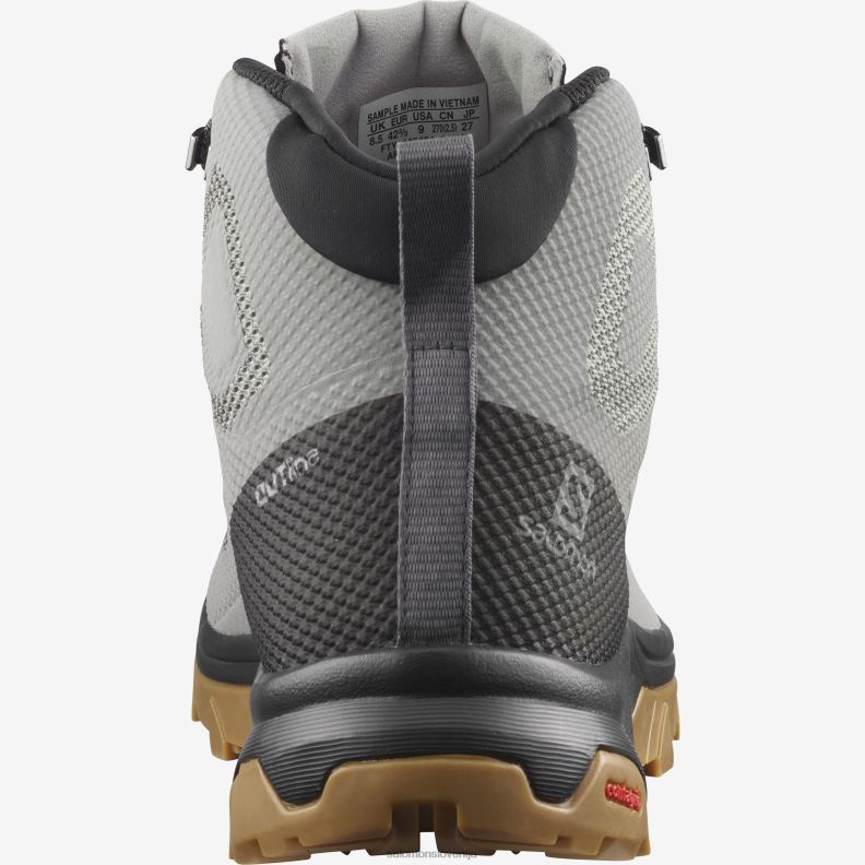 VZTX62290 Salomon črni-fantomski magnet moški pohodni čevlji obris širok gore-tex črn-fantomski magnet