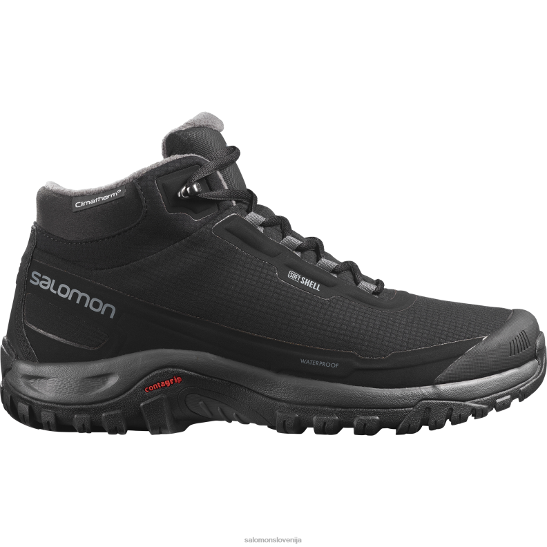 VZTX6788 Salomon Črna moški zimski škornji Outblast Thinsulate klimasalomon vodoodporna črna
