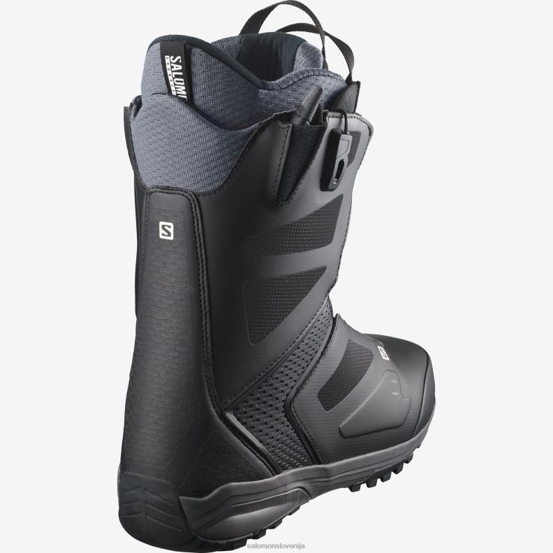 VZTX61392 Salomon črni metulj moški čevlji za deskanje na snegu dialogue black-butterfly