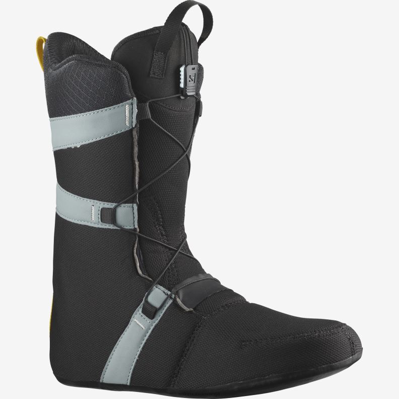 VZTX61398 Salomon črni vetiver moški čevlji za deskanje na snegu dialogue lace sj boa black-vetiver