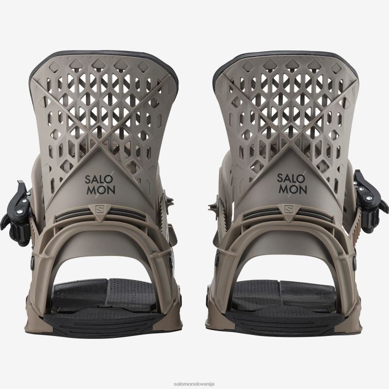 VZTX61401 Salomon oranžno-črna moške vezi za deskanje na snegu highlander oranžno-črne