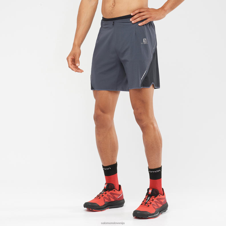 VZTX61001 Salomon morsko modra moške kratke hlače sense aero 7'' navtično modre