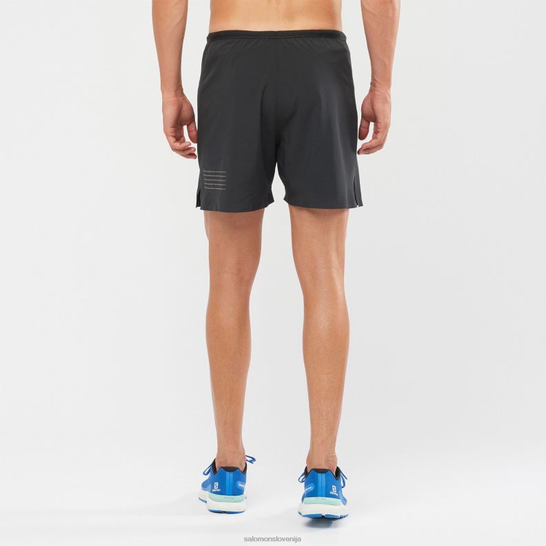 VZTX62893 Salomon goji jagode/črne sense 5'' kratke moške goji jagode črne