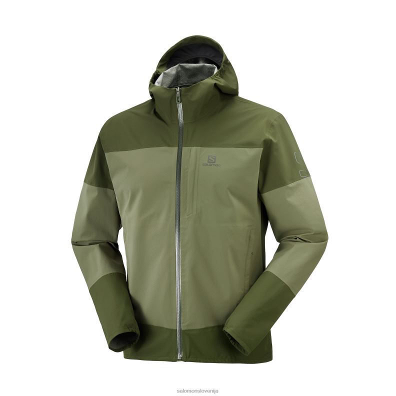 VZTX63081 Salomon Črna bonatti race wp jakna m črna