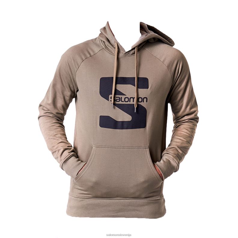 VZTX63117 Salomon Črna obris pol zadrge srednji sloj m črn