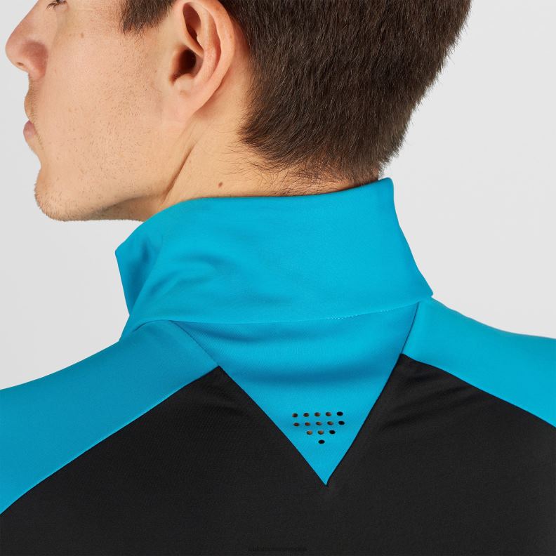 VZTX6926 Salomon barier reef-black moška shell jakna agile softshell barrier reef-črna