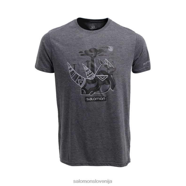 VZTX63740 Salomon kaki/nočno nebo hitre palice ss tee b kaki/nočno nebo