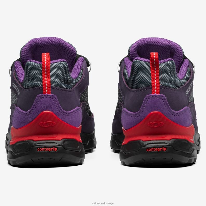 VZTX62099 Salomon črni magnet uniseks športni čevlji zavetje nizki usnjeni črni magnet