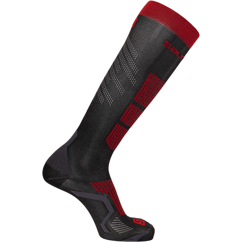 VZTX61136 Salomon pokušina črnega vina uniseks nogavice s/pro black-winetasting