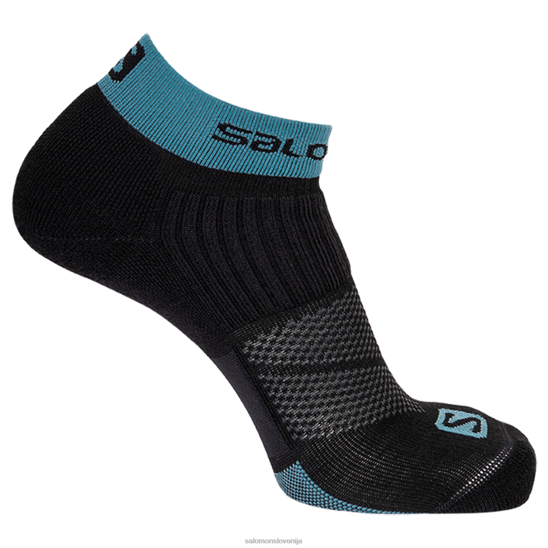 VZTX61142 Salomon kelp-črna uniseks nogavice x ultra gleženj kelp-črna