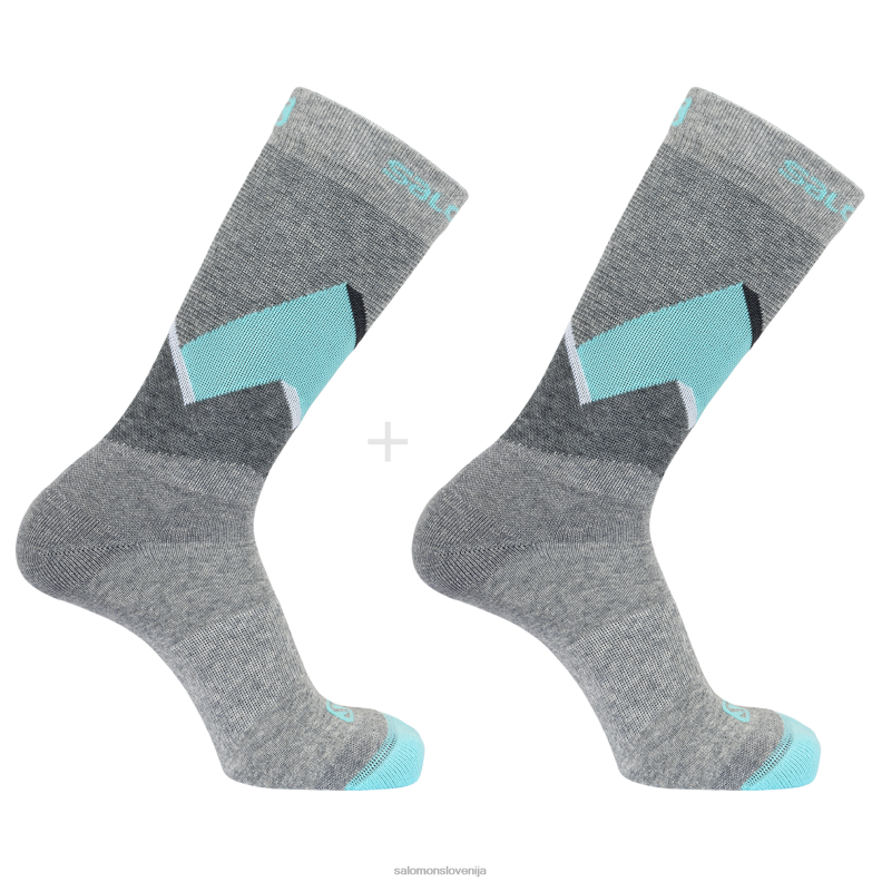 VZTX61158 Salomon Črna uniseks nogavice ultra crew črne