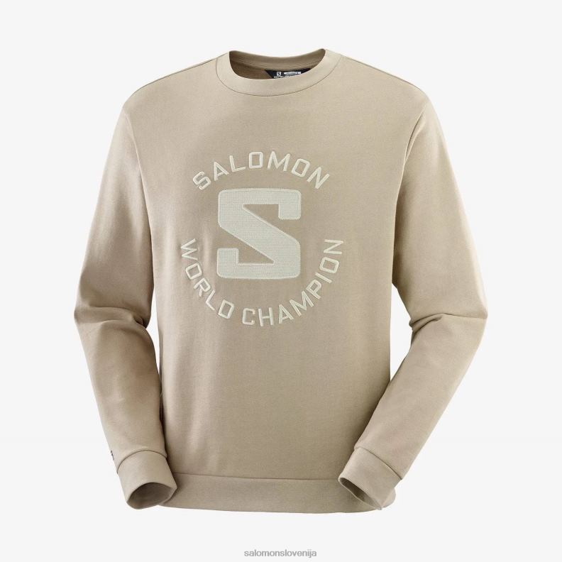 VZTX6131 Salomon srednje siva/heather outlife ovratnik heather uniseks srednje siva