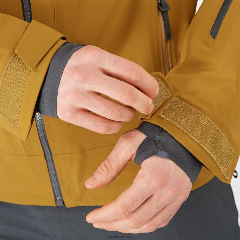 VZTX6581 Salomon camo-ao moška školjkasta jakna outlaw 3l camo-ao