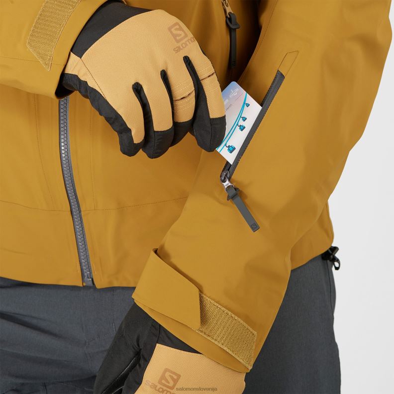 VZTX6581 Salomon camo-ao moška školjkasta jakna outlaw 3l camo-ao