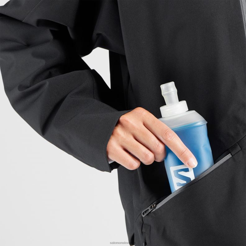 VZTX6625 Salomon oljčna noč moška školjkasta jakna outlife packable shell u olive night