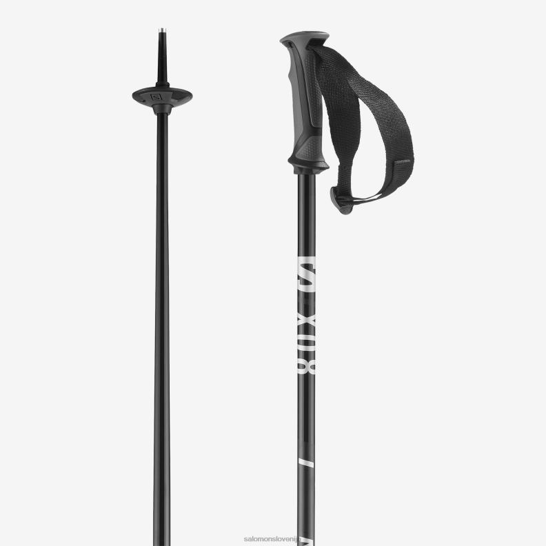 VZTX61222 Salomon črno-modra unisex alpske palice x10 ergo s3 črno-modre