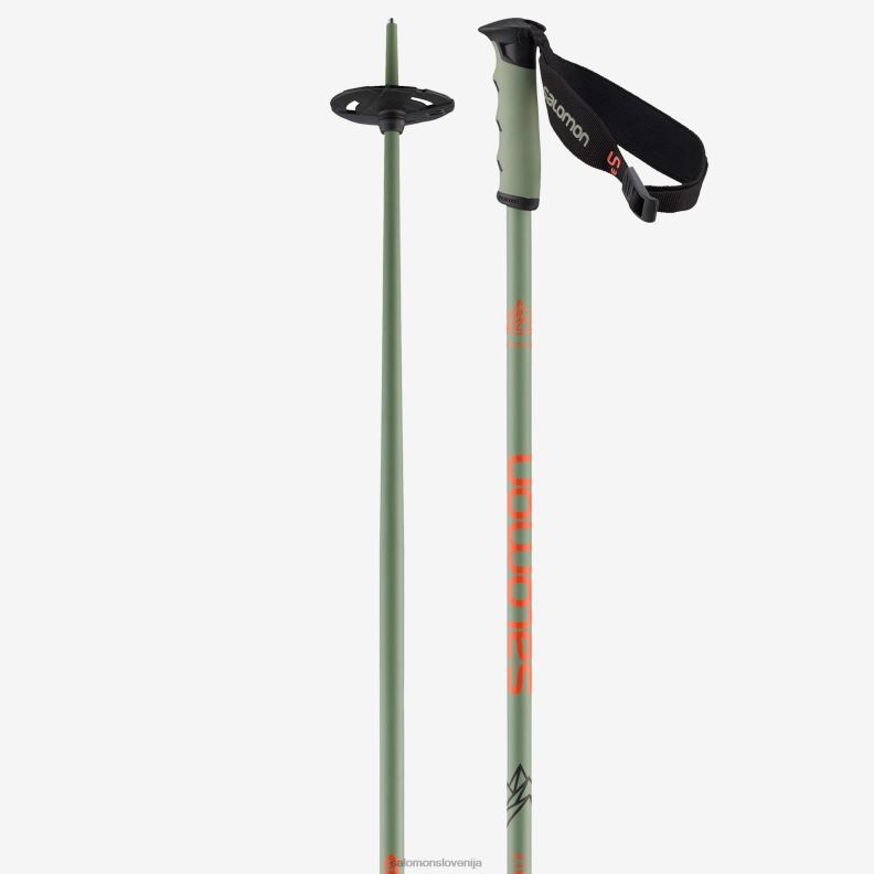 VZTX61231 Salomon Črna uniseks alpske palice hacker s3 črne