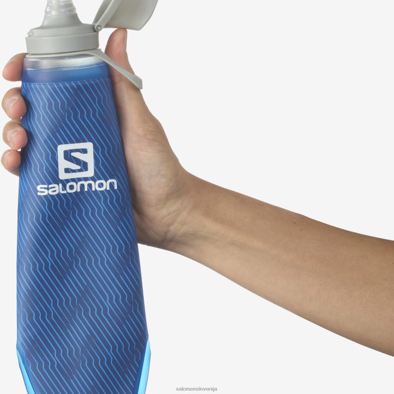 VZTX61110 Salomon čisto modra unisex dodatki za hidracijo mehak rezervoar 1,5 l prozorno moder