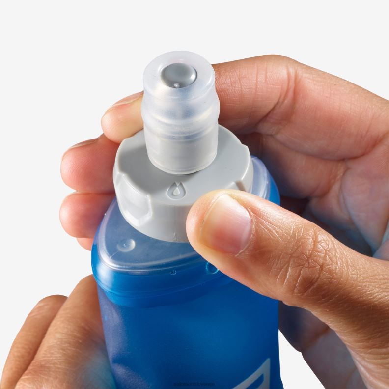 VZTX61120 Salomon čisto modra unisex dodatki za hidracijo soft flask xa filter 490 ml/16 oz 42 prozorno modra