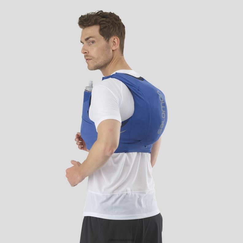 VZTX61035 Salomon ognjeno rdeča-ebenovina-cabernet uniseks tekaški jopič z vključenimi bučkami sense pro 10 ognjeno rdeča-ebenovina-cabernet