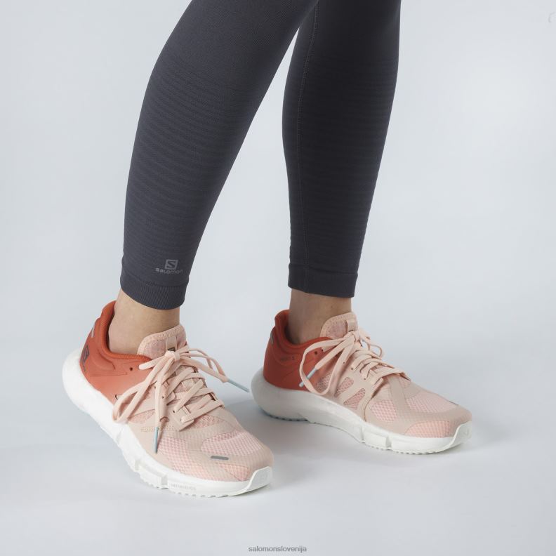 VZTX61568 Salomon belo-črna ženski tekaški copati napovedujejo 2 belo-črna