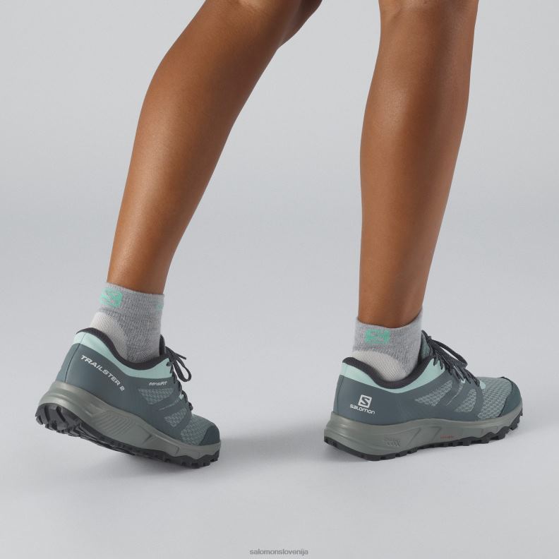 VZTX62225 Salomon črnobela ženski tekaški copati sonic 4 balance black-white