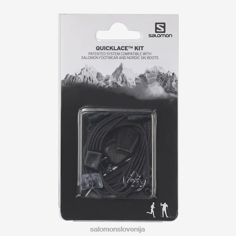 VZTX6105 Salomon Črna gamaše visoke črne