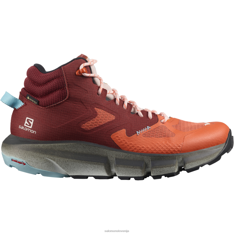 VZTX61509 Salomon lead-stormy weather-charlock ženski pohodniški čevlji cross hike mid gore-tex svinec-stormy weather-charlock