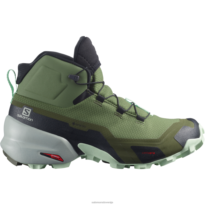 VZTX61512 Salomon grape-frost sivo-kraljevski lila ženski pohodni čevlji cross hike mid gore-tex grape-frost sivo-royal lila