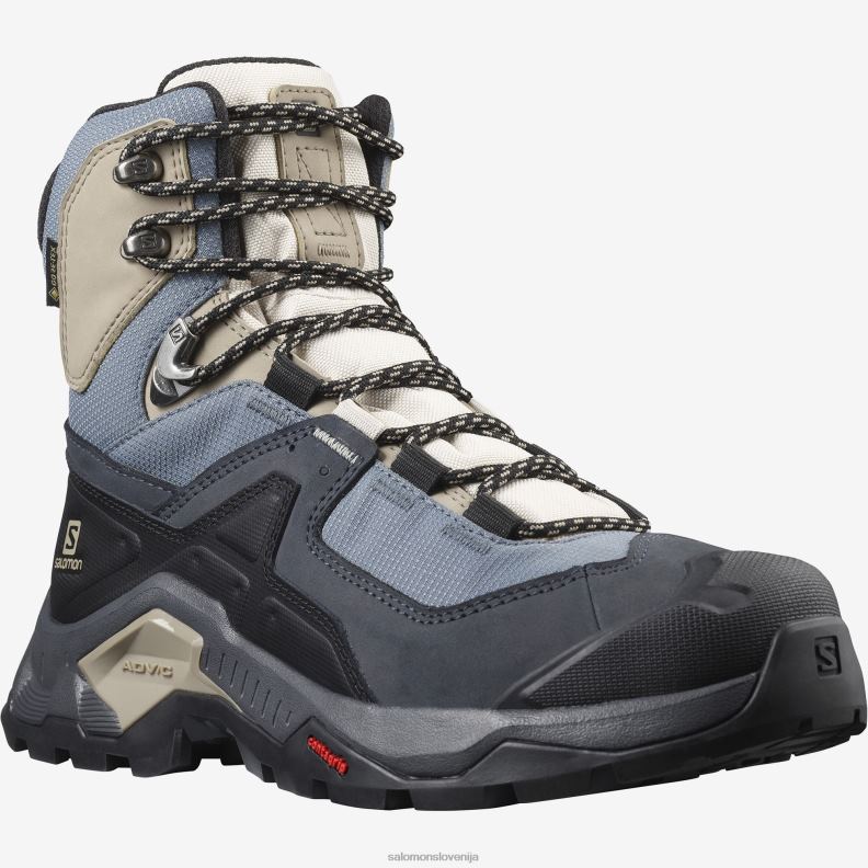 VZTX633 Salomon nevihtno vreme/črno/kovano železo outpulse mid gtx women's stormy weather