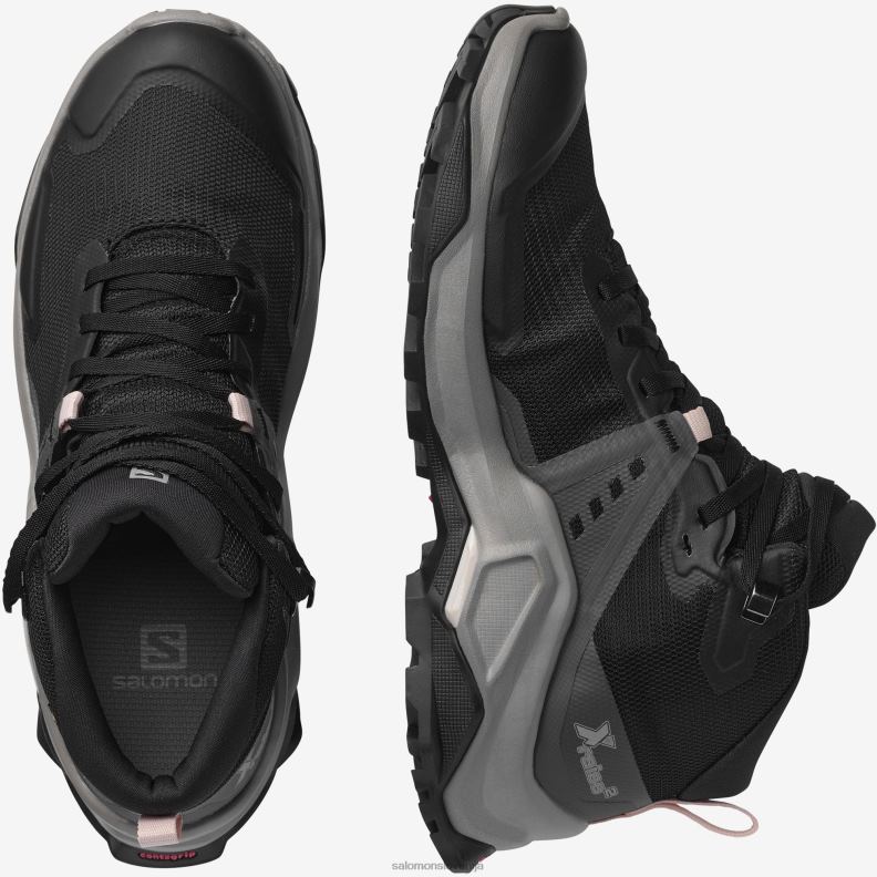 VZTX637 Salomon kamnolom/črna/legion modra x ultra 4 mid gtx ženski kamnolom