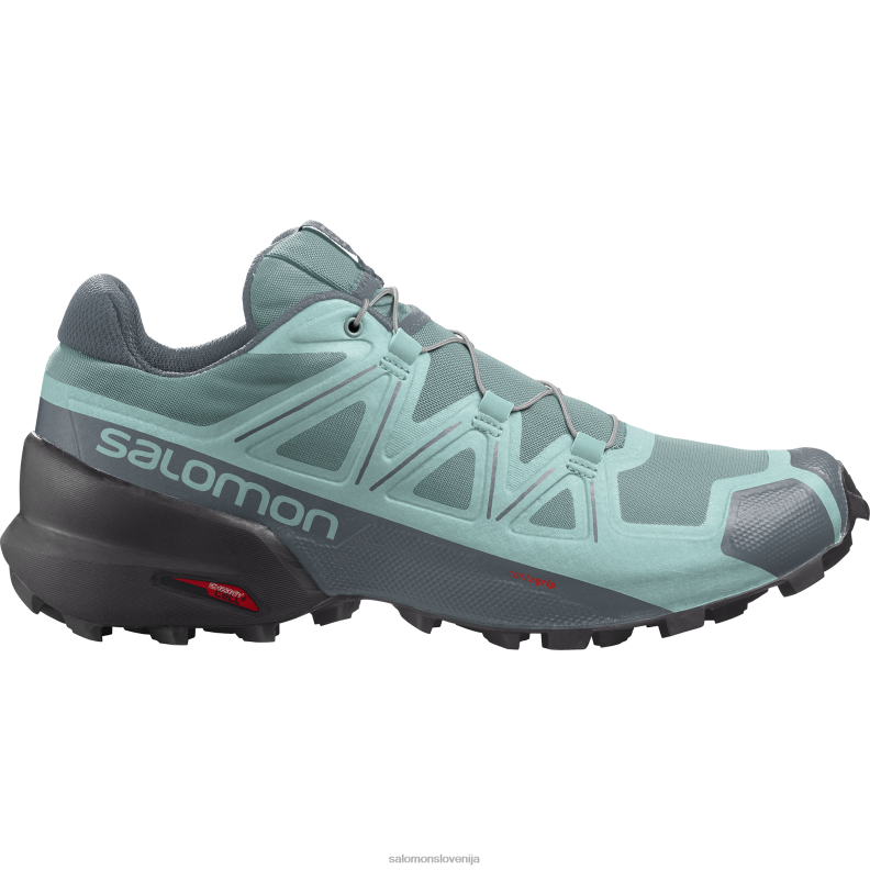 VZTX61543 Salomon dalija-črna-živahna oranžna ženski trail tekaški copati speedcross 5 dahlia-črni-živahno oranžni