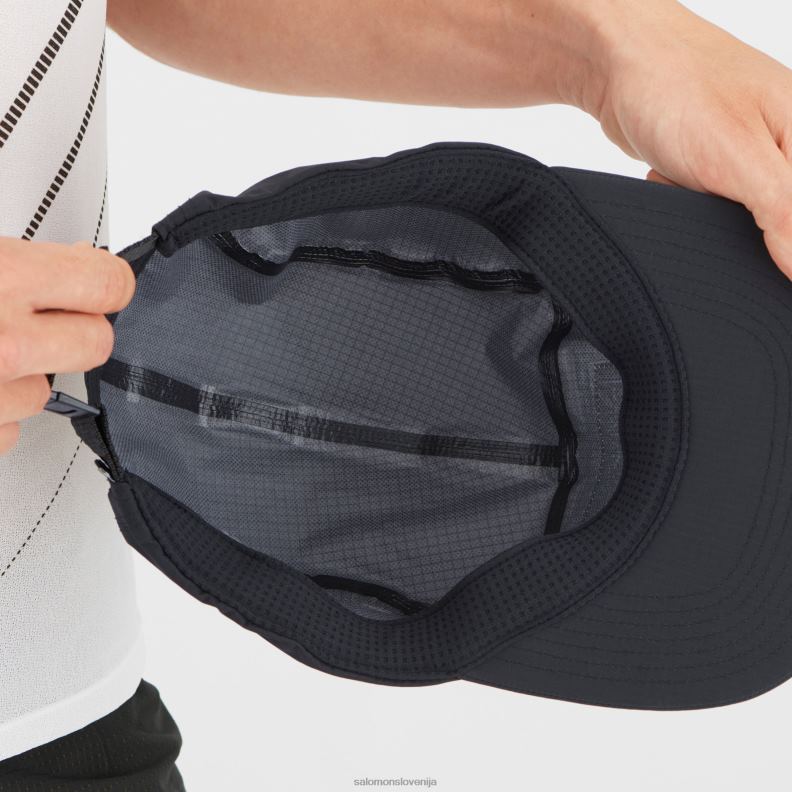 VZTX6176 Salomon črna/odsevno oglje črna kapica xa