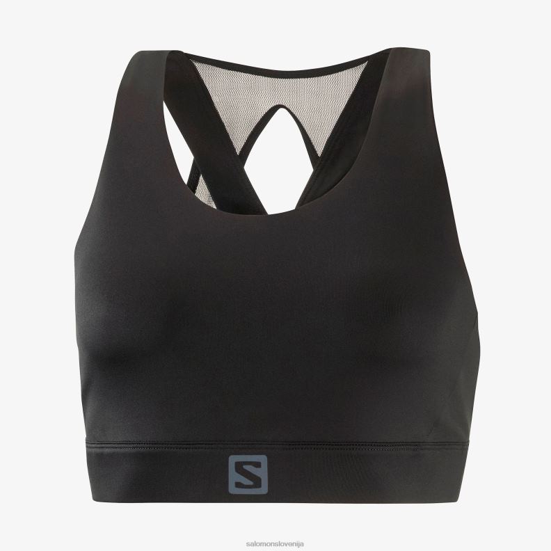 VZTX63638 Salomon sivi melanž wmn trenirke siva melanž