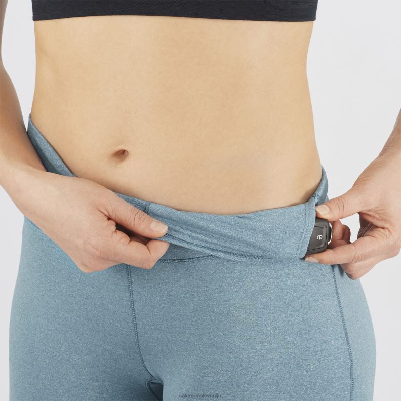 VZTX61803 Salomon ebenovina ženske brezšivne pajkice iz ebenovine