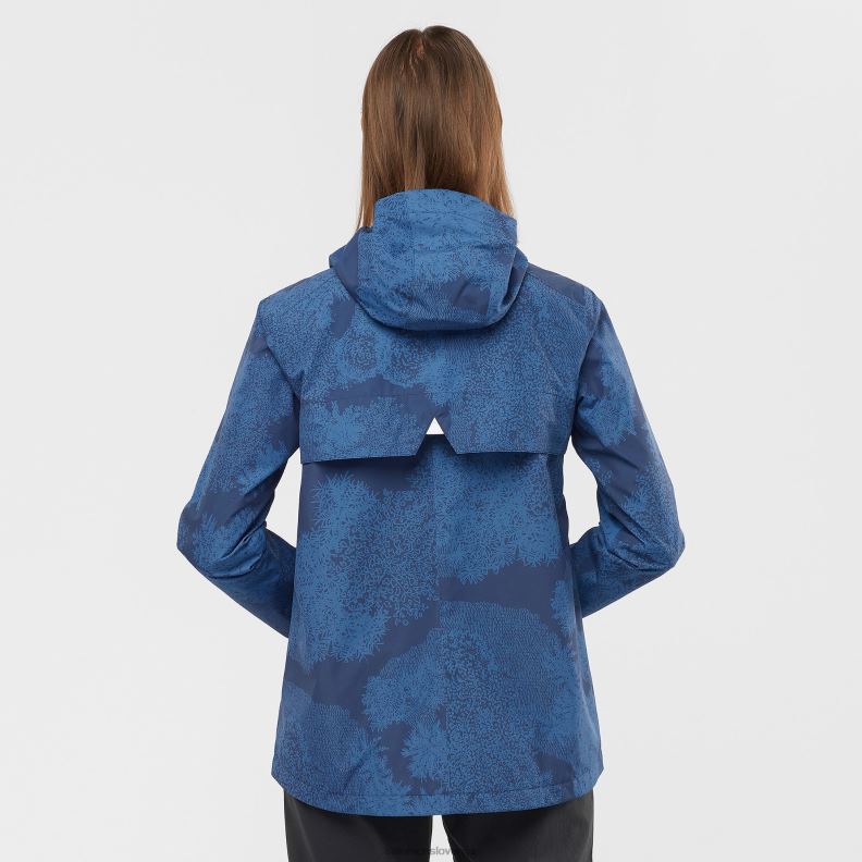 VZTX61712 Salomon puščični les ženska školjkasta jakna comet wp jkt w arrow wood