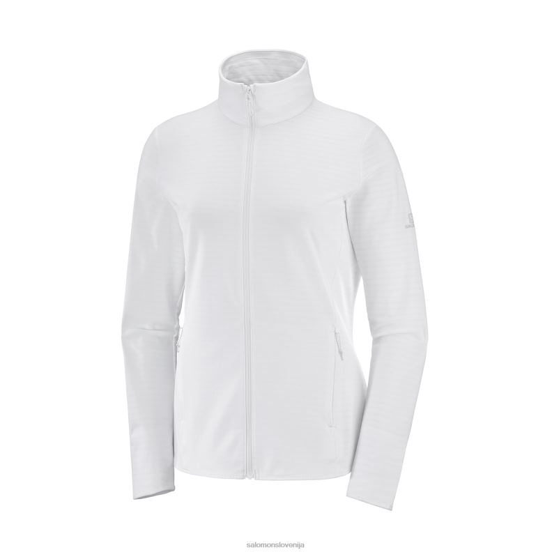 VZTX63557 Salomon črno/nočno nebo outrack pol zip midlayer w black/night sky