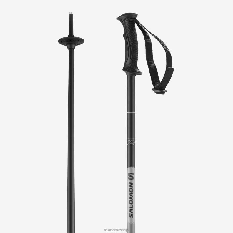 VZTX61912 Salomon siva ženske alpske palice northpole lady grey