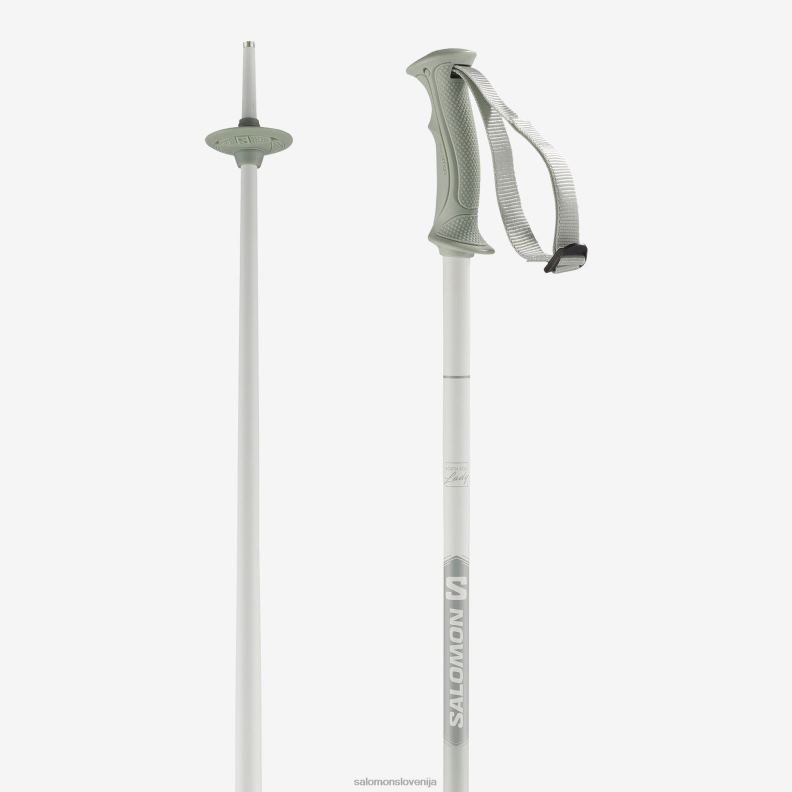 VZTX61913 Salomon sivo-zelena ženske alpske palice arctic lady sivo-zelene