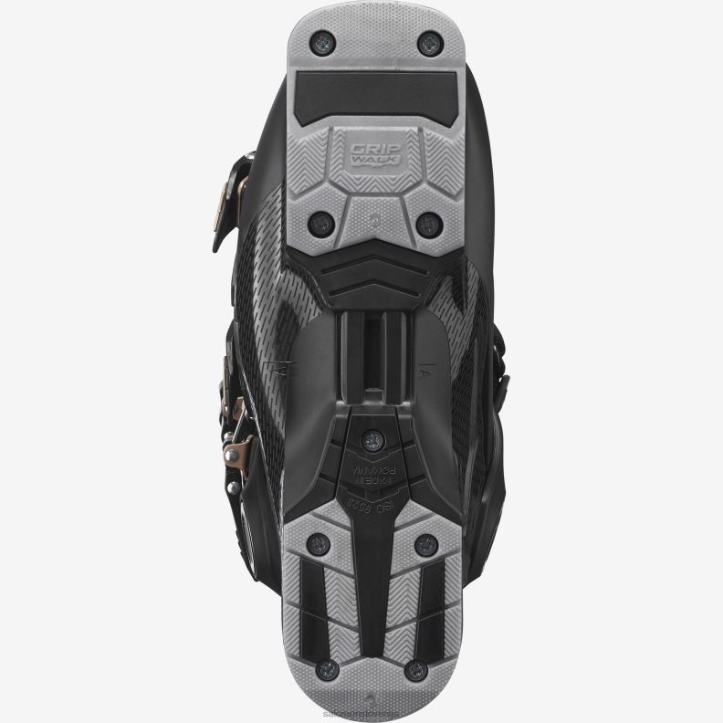 VZTX61895 Salomon črno-rožnato zlato-beluga ženski smučarski škornji s/pro hv 100 black-rose gold-belluga