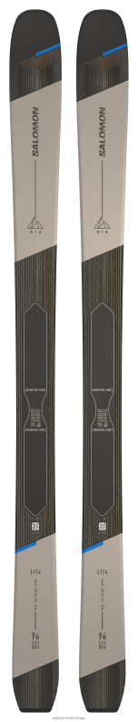 VZTX62737 Salomon črna/bordo stance 84 ženske smučarske črne bordo barve