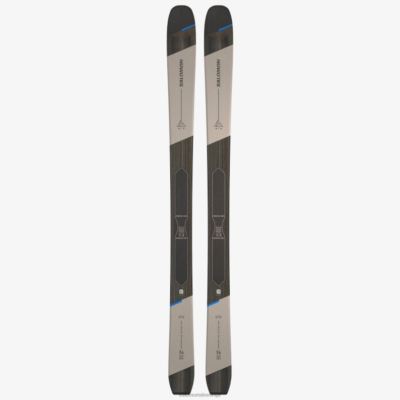 VZTX6304 Salomon črna/bordo stance 84 ženske smučarske črne