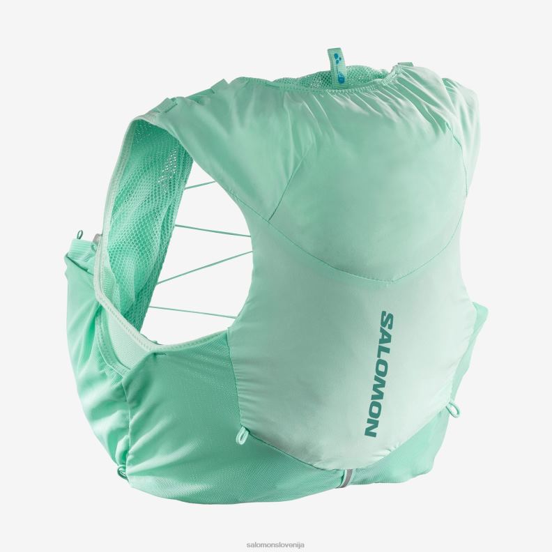 VZTX61864 Salomon črna-ebenovina ženski tekaški jopič z vključenimi bučkami adv skin 5 črna-ebenovina