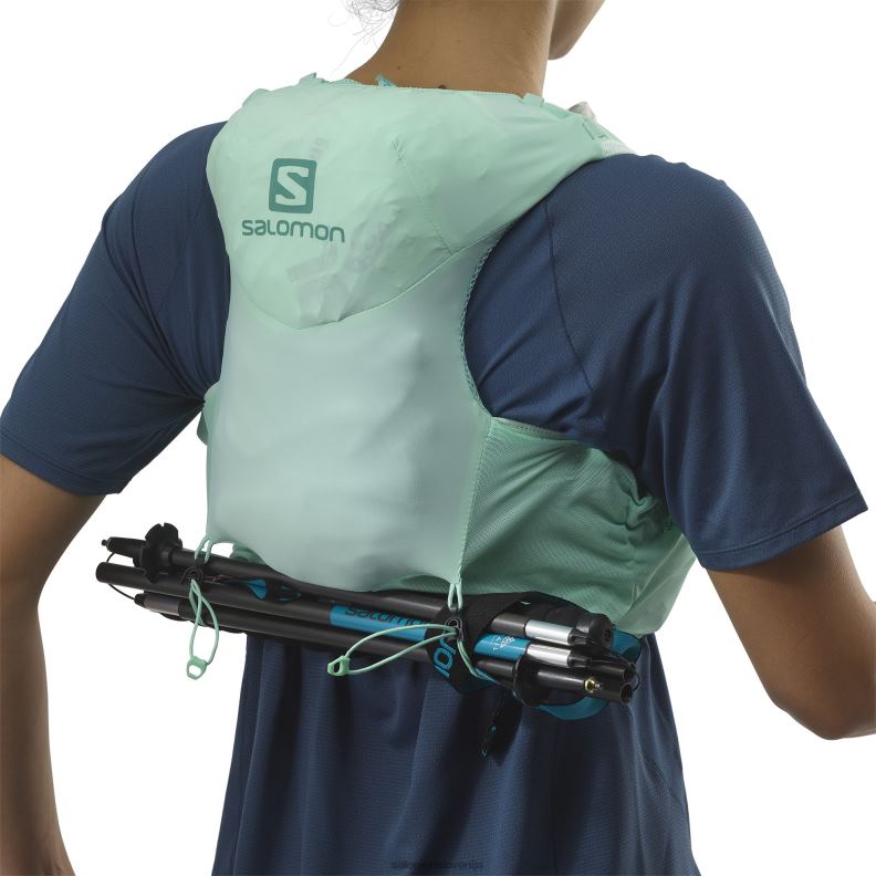 VZTX6225 Salomon beach glass/ebenovina/pool blue adv skin 12 w set beach glass